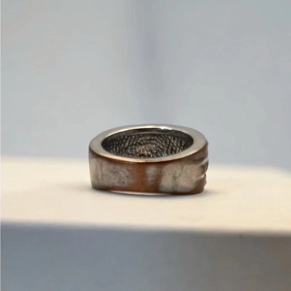 Cable Band Ring - Picture 3 of 3